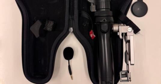 DJI Osmo 4K completo – 2 batterie + microfono + custodia