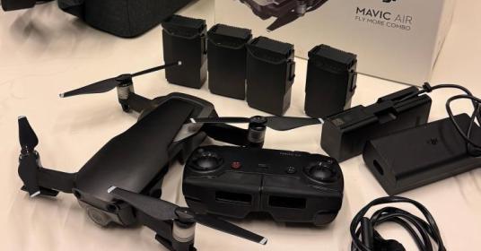 Drone DJI Mavic Air Fly More Combo – 4 batterie, borsa, eliche di ricambio